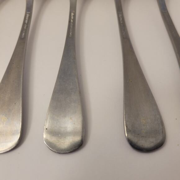 Northland Stainless Flatware Set Of 6 Forks 3-Prong Satin Korea Pre-Owned - Picture 4 of 14